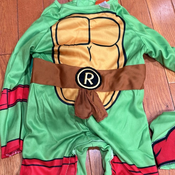 Brand new never worn ninja turtles costume size 0-6 months - Picture 8 of 11